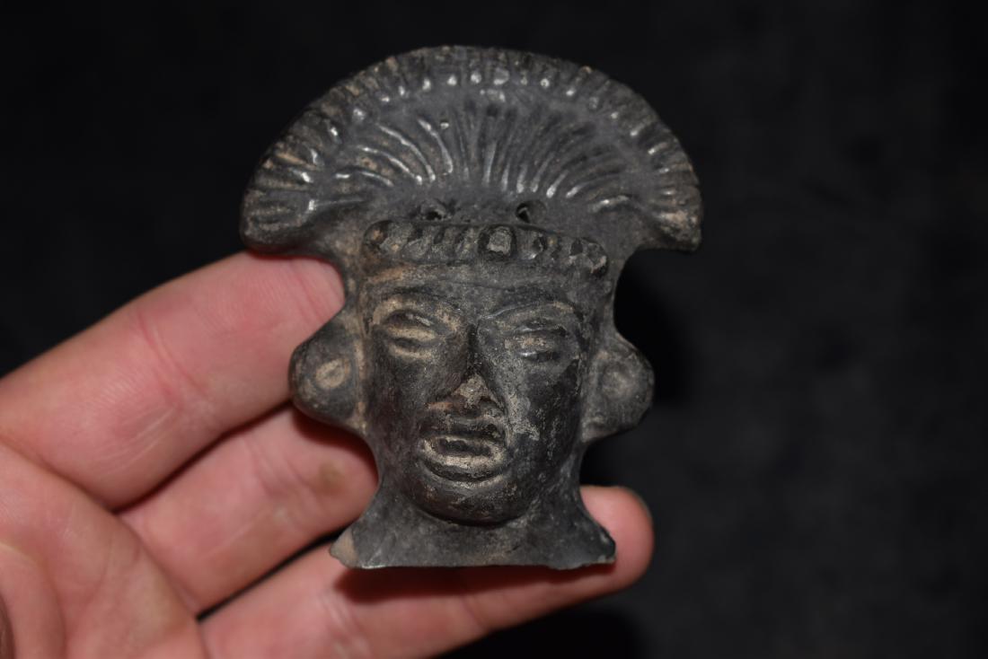 Pre Columbian Head 3" (1 of 5)