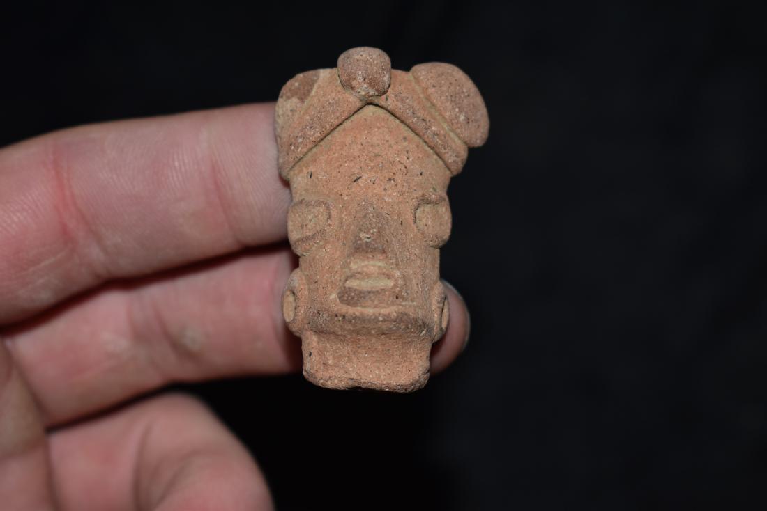Pre Columbian Head 1 3/4" (1 of 5)