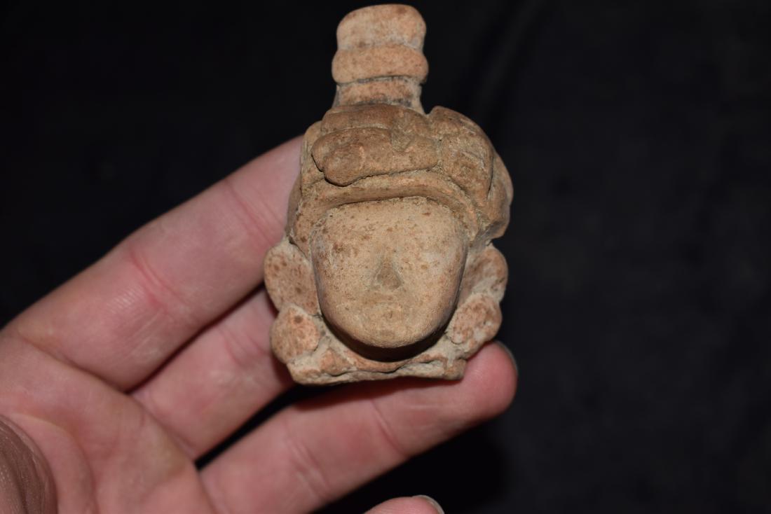 Pre Columbian Head 2 3/4" (1 of 6)