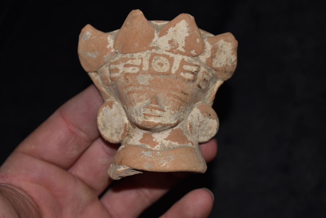 Pre Columbian Head 2 3/4" (1 of 7)