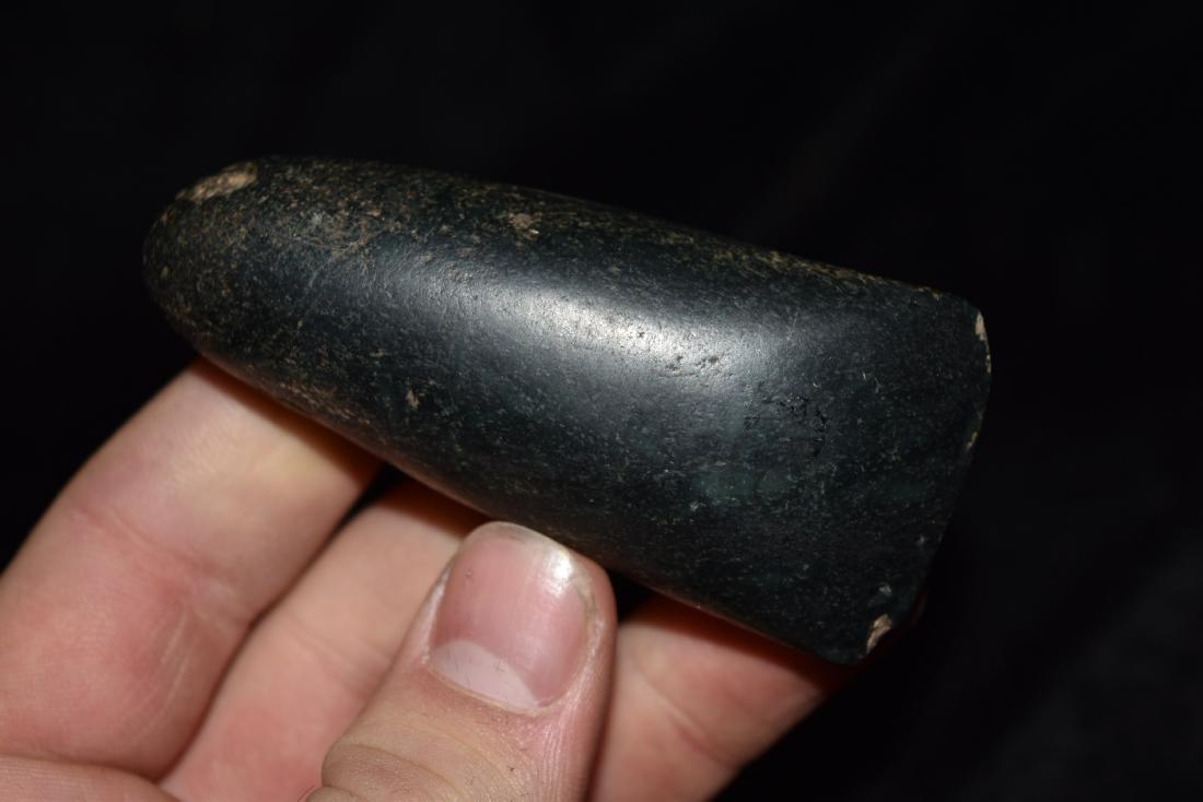 Highly Polished Nice Green Jade Celt 3 1/8"x1 3/8" Pre (1 of 7)