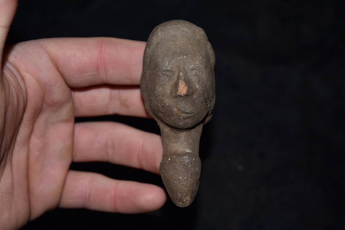 Pre Columbian Head, 3 5/8" (1 of 6)