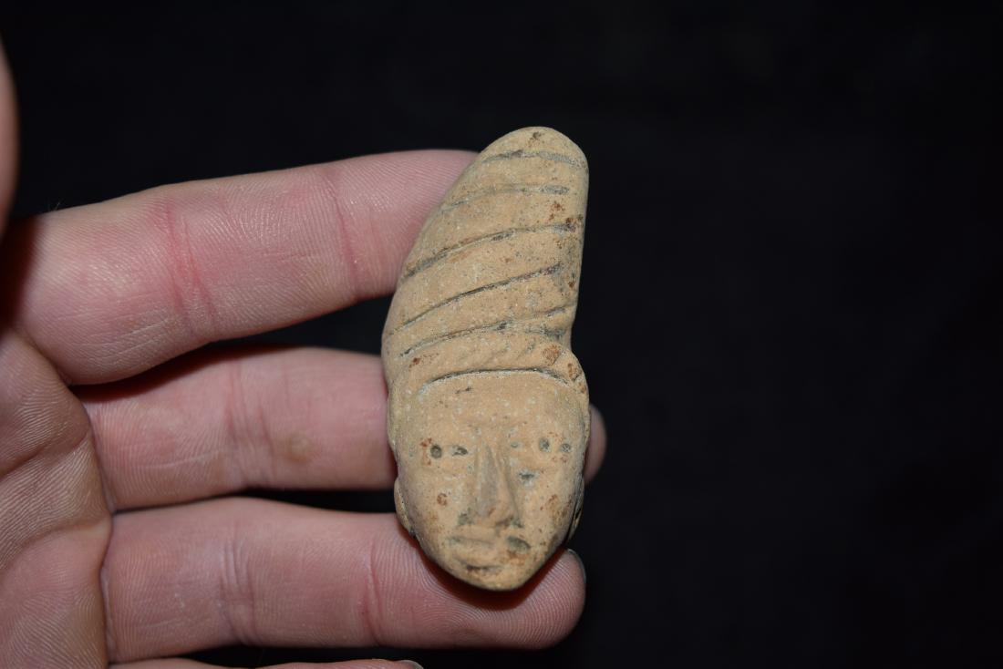 Pre Columbian Head 2 5/8" (1 of 6)