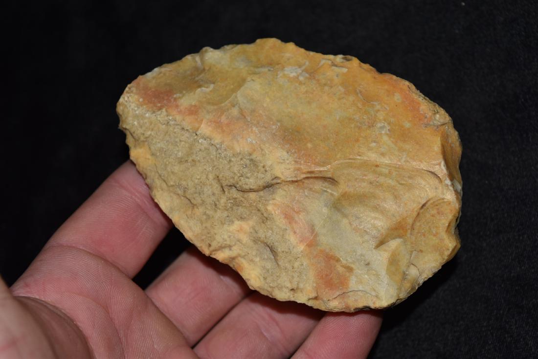 4 1/8" x 2 3/4 very nice and colorful Blade, MO: 4 1/8" x 2 3/4 very nice and colorful Blade, MO