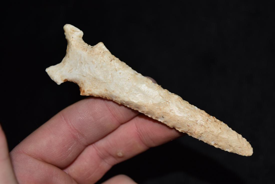 4 1/2" x 1 1/4" Graham Cave Point, Adrian Co, MO: 4 1/2" x 1 1/4" Graham Cave Point, Adrian Co, MO