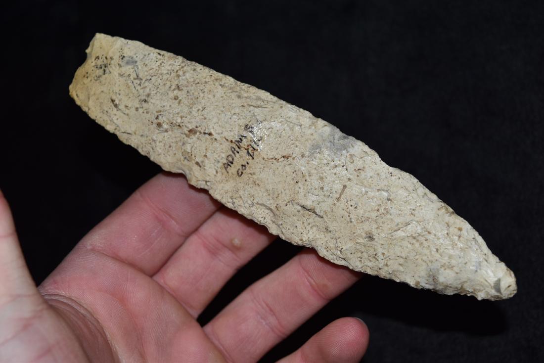 6 1/4" x 1 1/2" Sedalia Point, Adams Co, IL: 6 1/4" x 1 1/2" Sedalia Point, Adams Co, IL