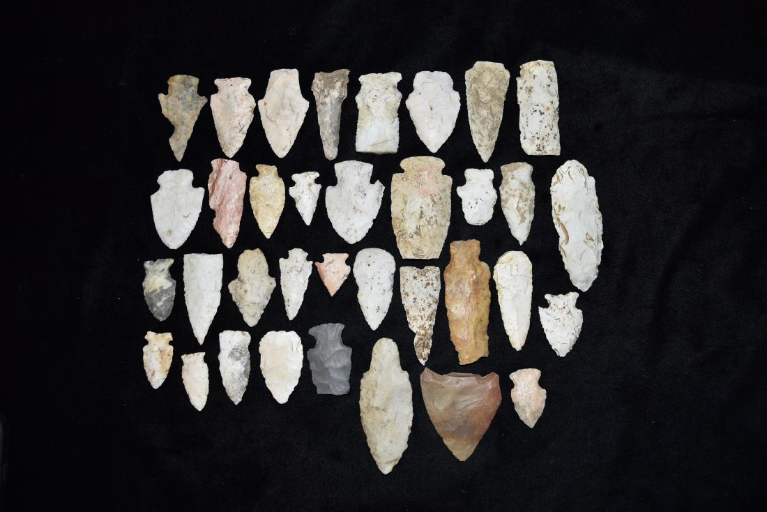 35 Common Points, Broken Woodland and Archaic Points (1 of 7)