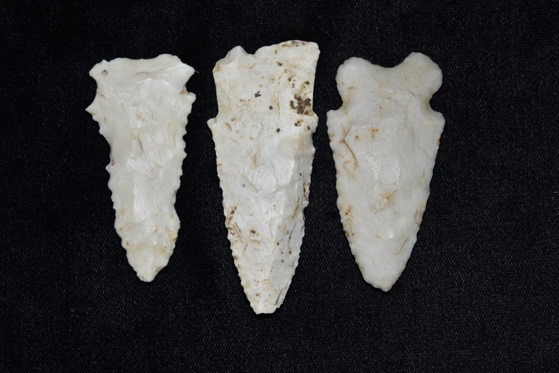 3 Arhaic Points, Largest 2 1/2" (1 of 5)