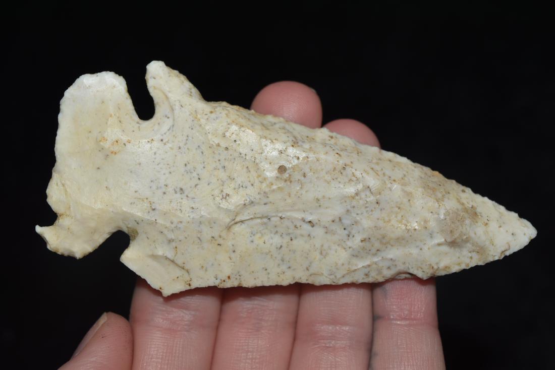 3 3/4" Thebes Point, Found by Ken Ferry, Greene Co. IL (1 of 4)