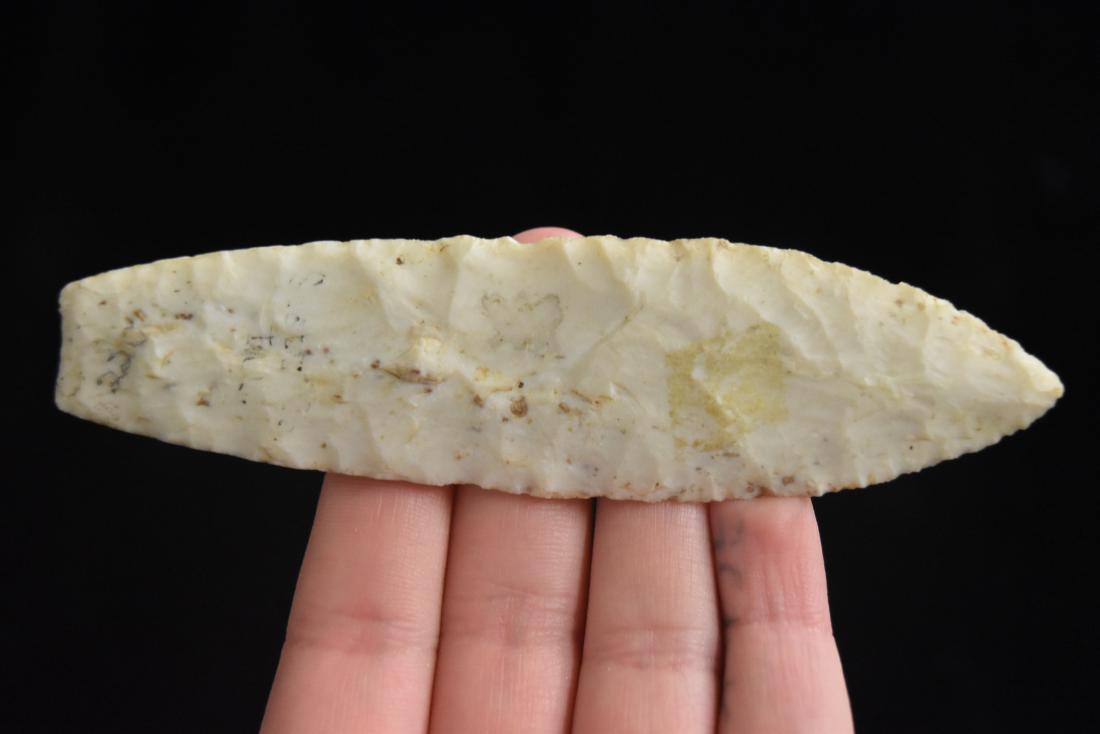 4 5/8" Agate Basin, Found in Scott Co. IL, Ex Joe (1 of 4)