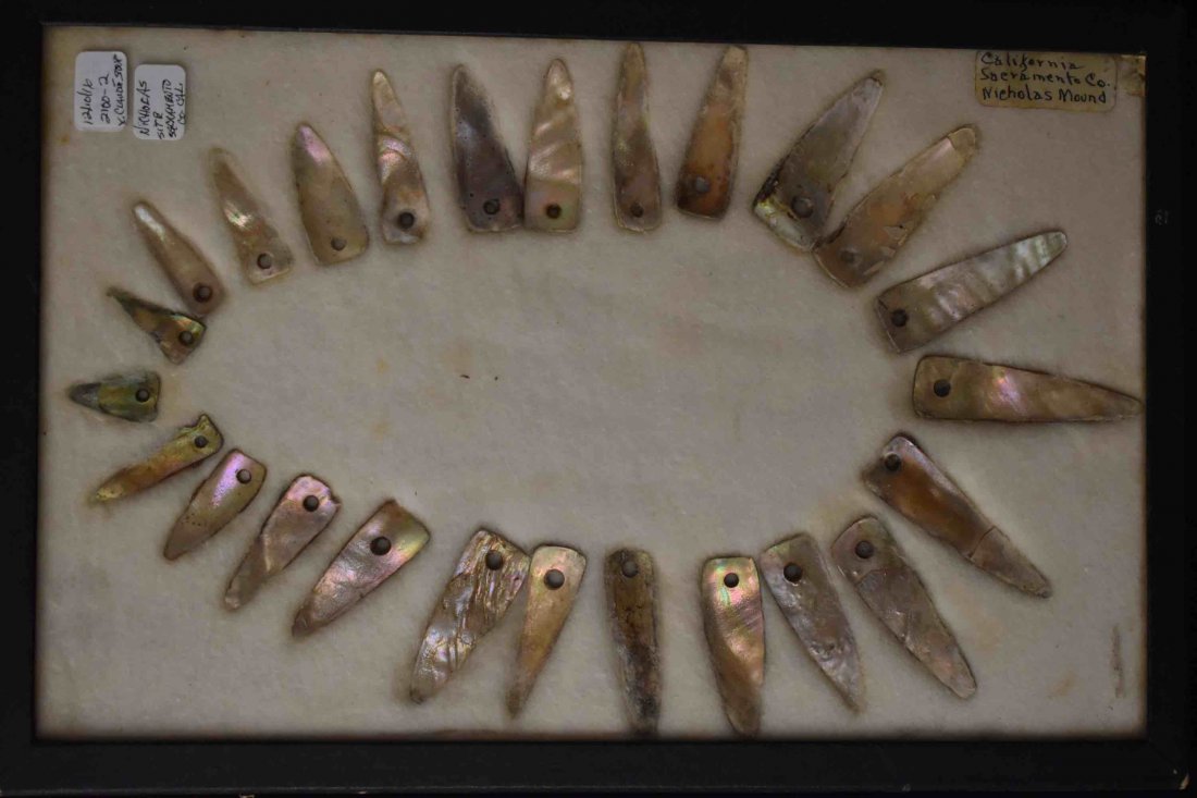 Abalone Shell Necklace Ex Judge Stone California (1 of 12)