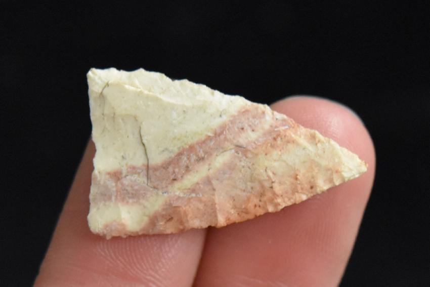 1 1/8" Very colorful Madison point, Clinton Co. IL (1 of 3)