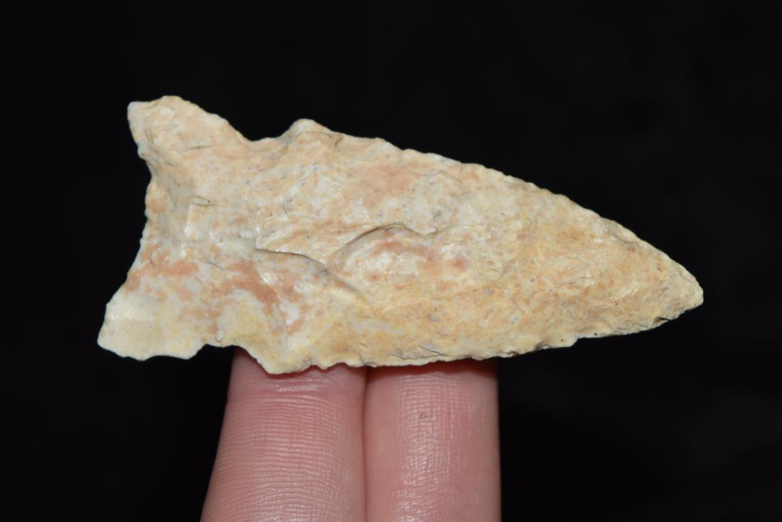 2 5/8" Creek stained Graham Cave, Pike Co. IL (1 of 4)