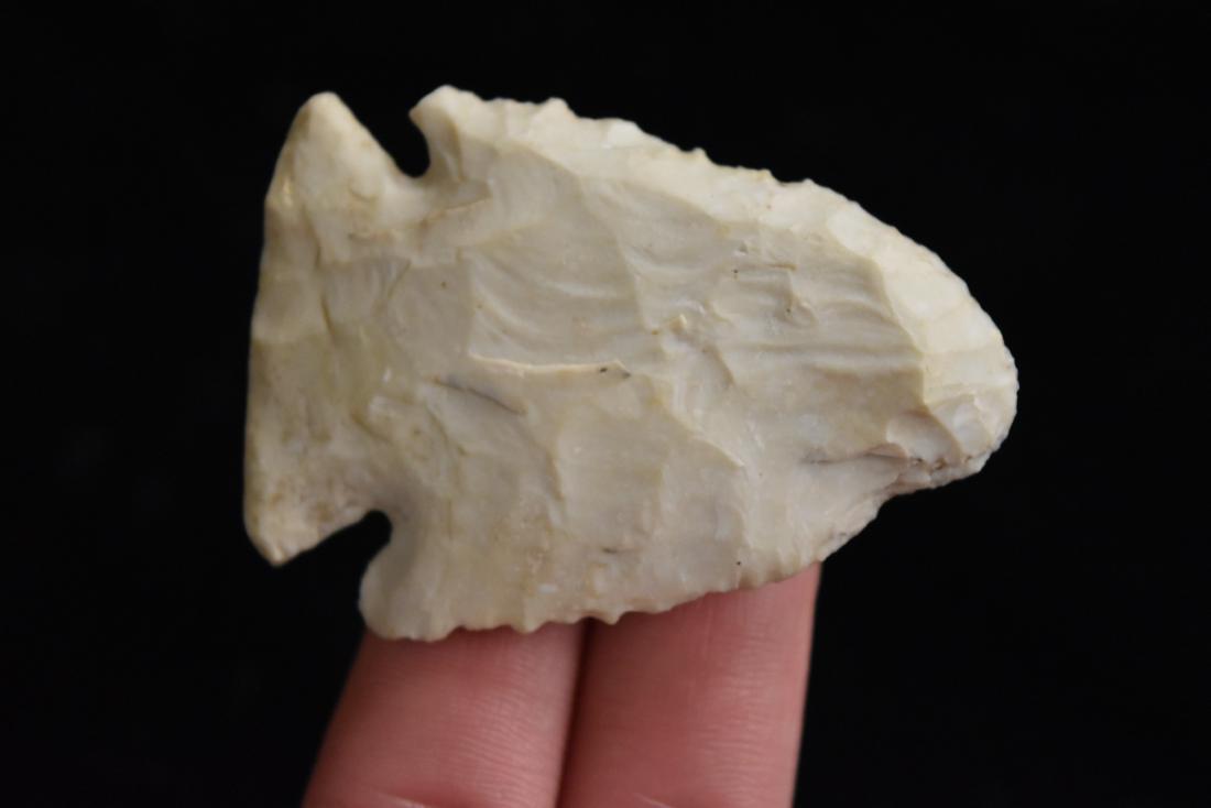 2 1/8" Corner Notched Point, Nick on one side, Pike Co. (1 of 4)