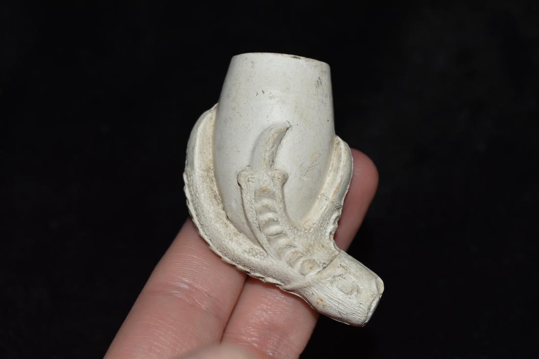 2" Tall claw bowl, Stem Missing, Historic Pipe (1 of 4)