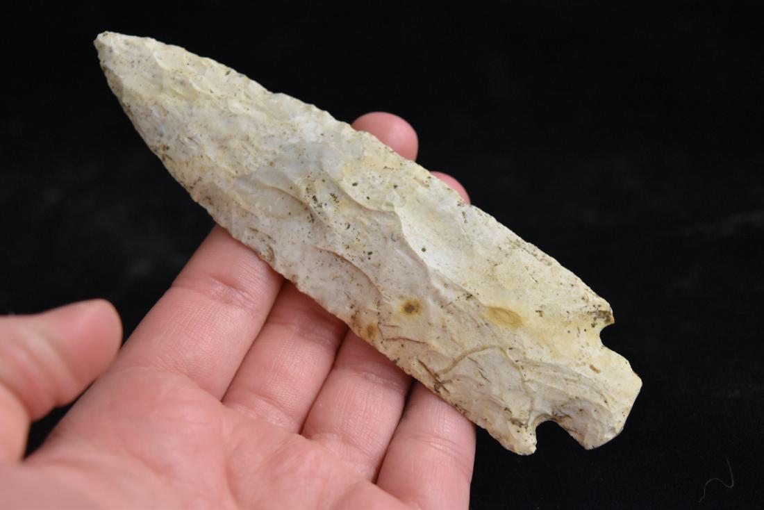 4 7/8" Square Stem Point Found by Leanne Townsend, (1 of 4)