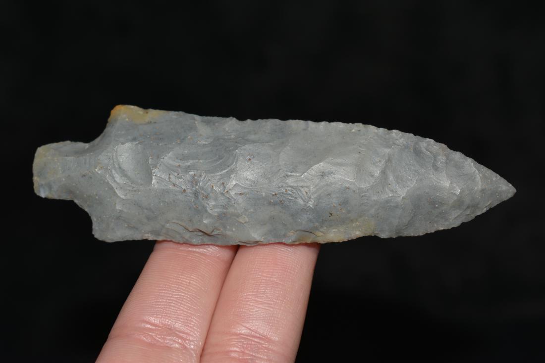 3 3/4" Etley Point Made of Battiest Chert, Perino COA (1 of 5)