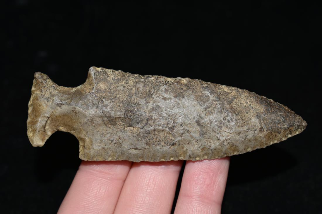 3 3/8" Motley Point Found in Tennessee, Dover Chert, (1 of 5)
