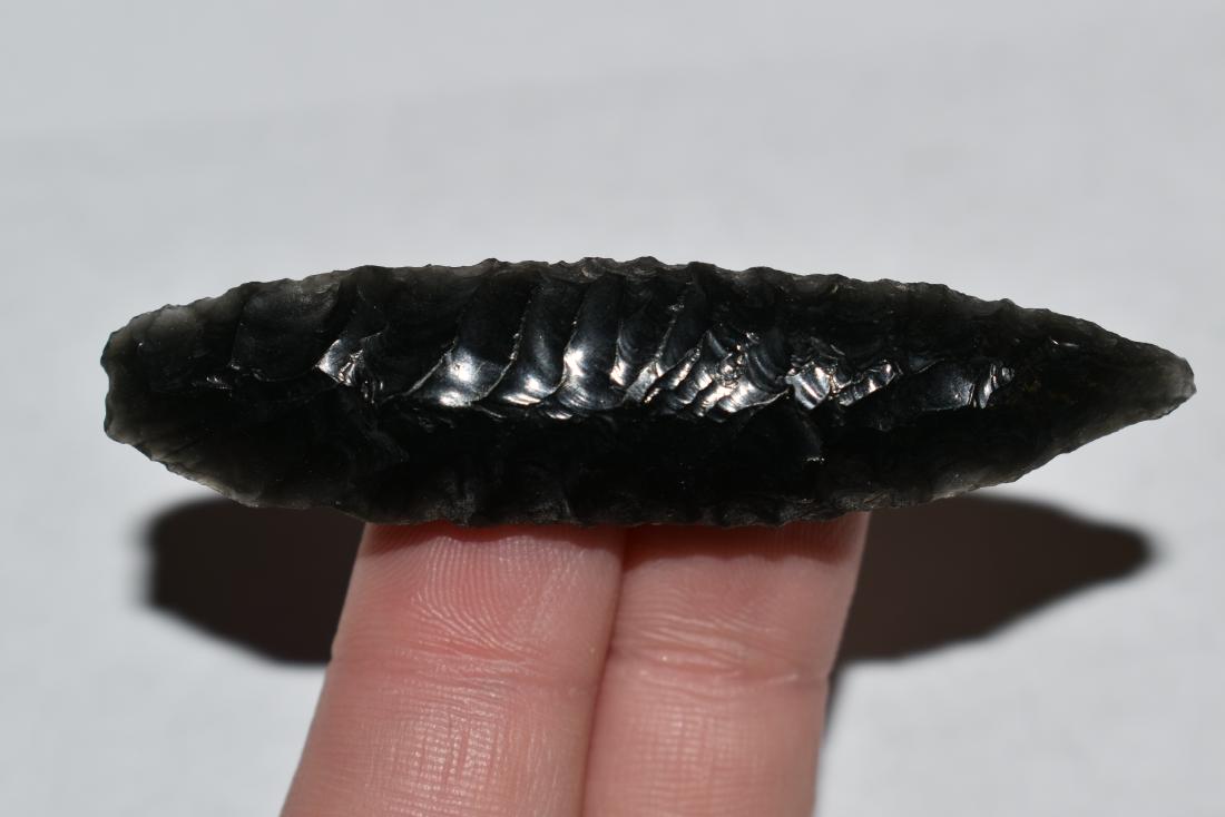 2 3/8" Cascade Blade, Obsidian, Ex Brock Smith, Lake (1 of 4)