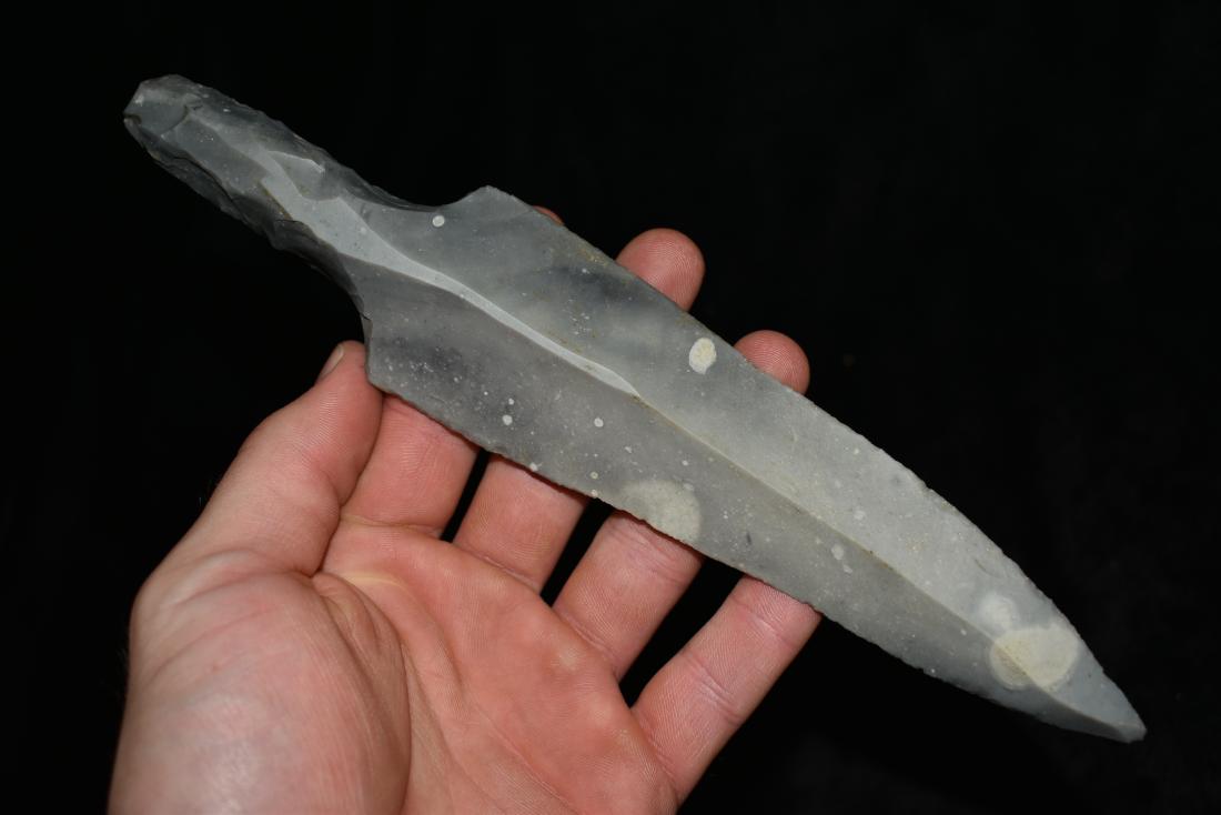 9 3/8" x 1 7/8" Mayan Hand Dagger, Belize (1 of 8)