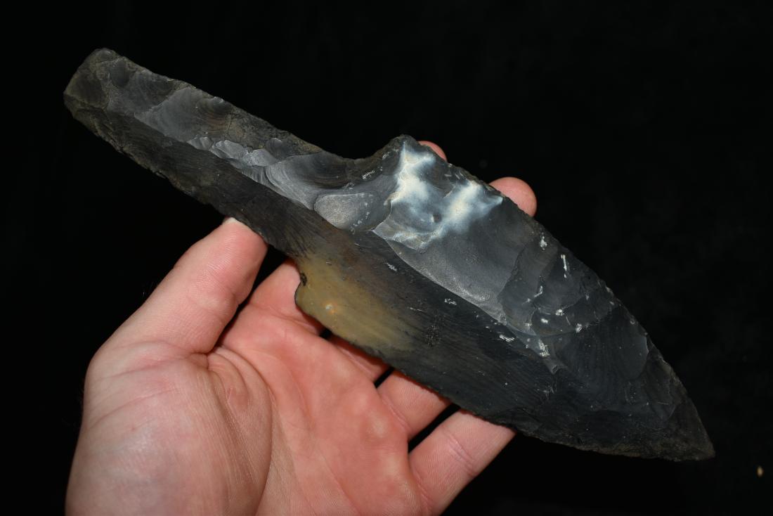 9 1/2" x 2 5/8" Mayan Hand Dagger, Belize (1 of 9)