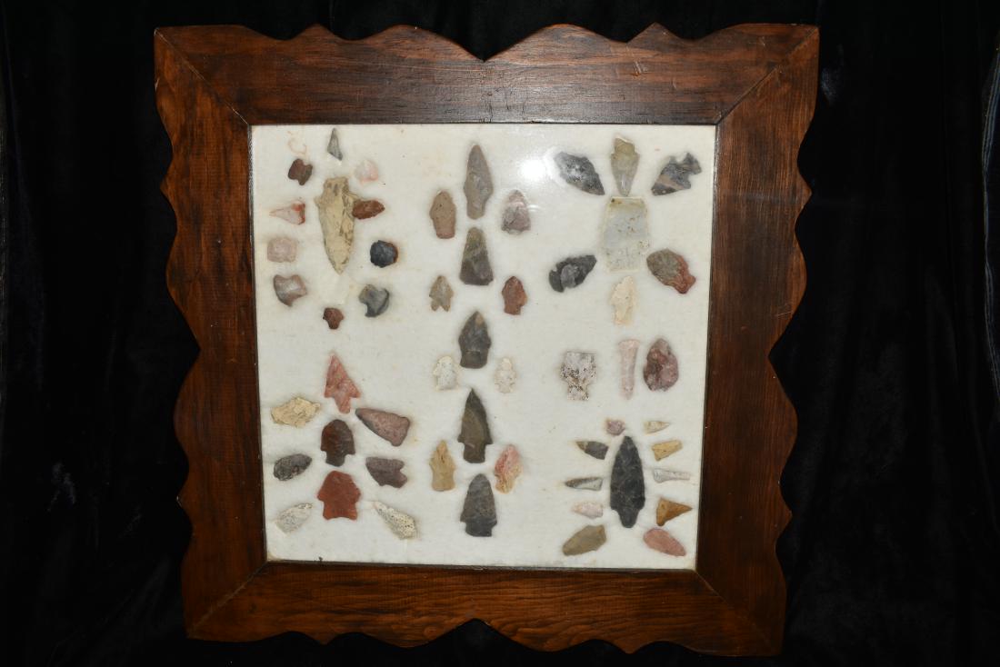 54 Points framed from  Jackson Co. IL, Ex Dennis Smith (1 of 8)