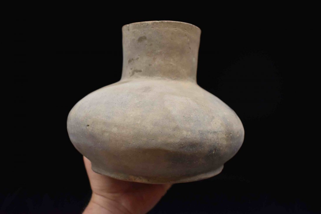 6" Tall Short Neck Water Bottle, NE ARK. Solid, Large (1 of 9)