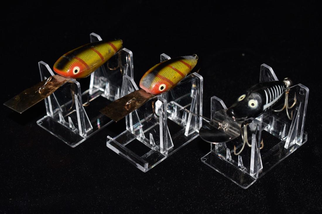 Lot of 3 Heddon Fishing Lures (1 of 9)