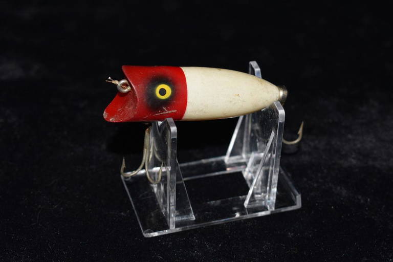 Antique Heddon Baby Lucky 13 Fishing Lure