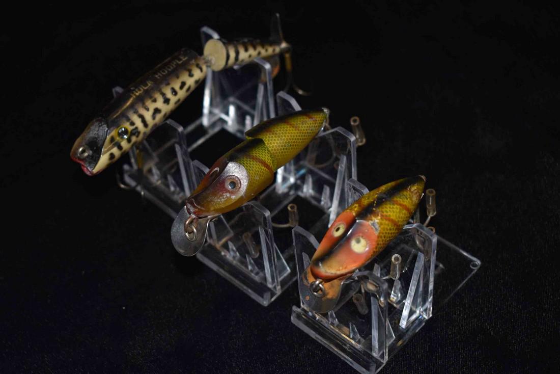 Lot of 3 Heddon Fishing Lures (1 of 8)