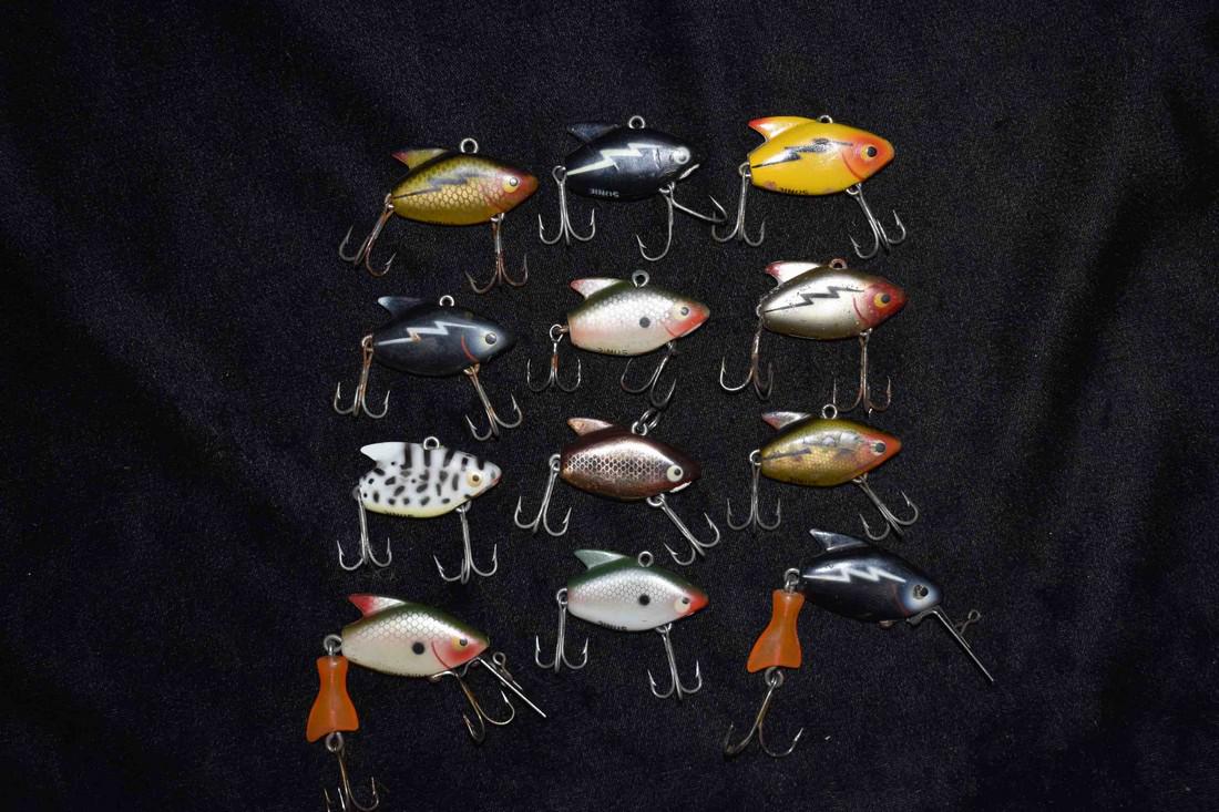 Lot of 10 Heddon Sonic 2 Heddon Fire Tail Sonic (1 of 4)