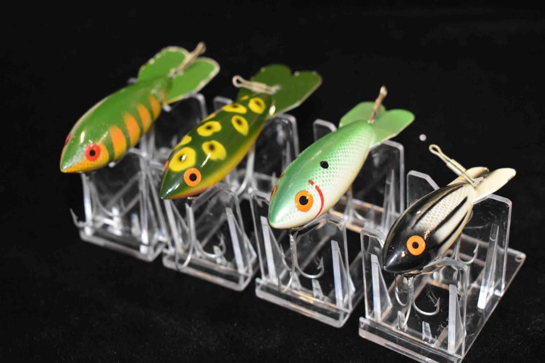 Lot of 4 Fishing Lures: Lot of 4 Fishing Lures