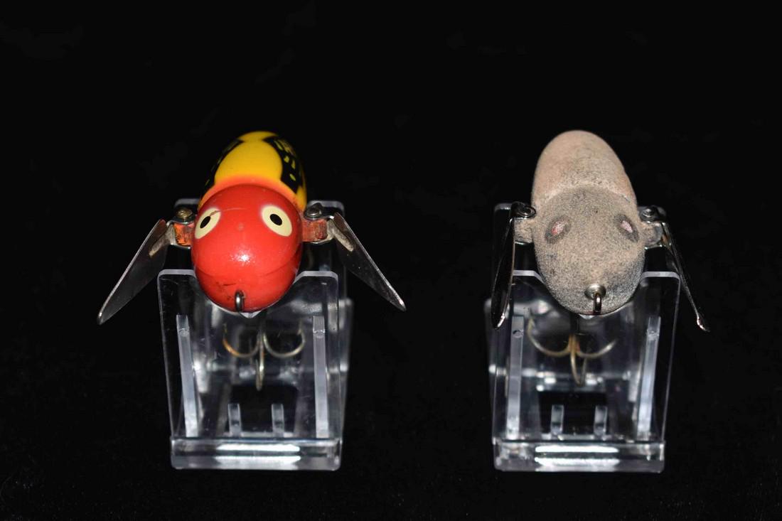 Lot of 2 Heddon Crazy Crawler Fishing Lures (1 of 10)