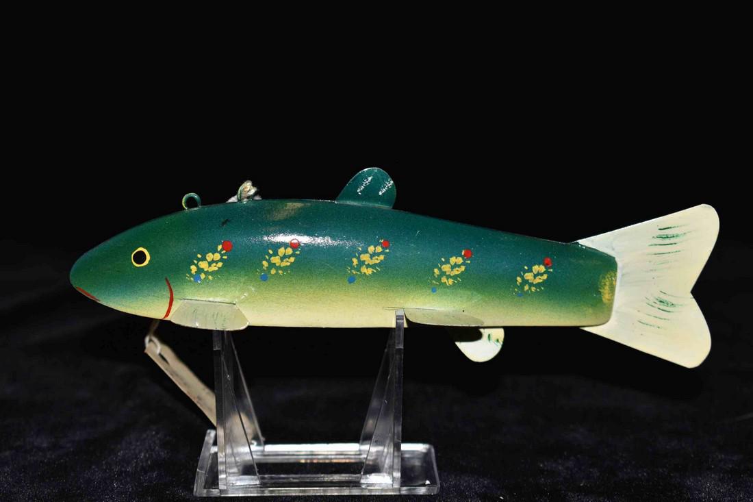 Antique Wooden Fishing Lure: Antique Wooden Fishing Lure
