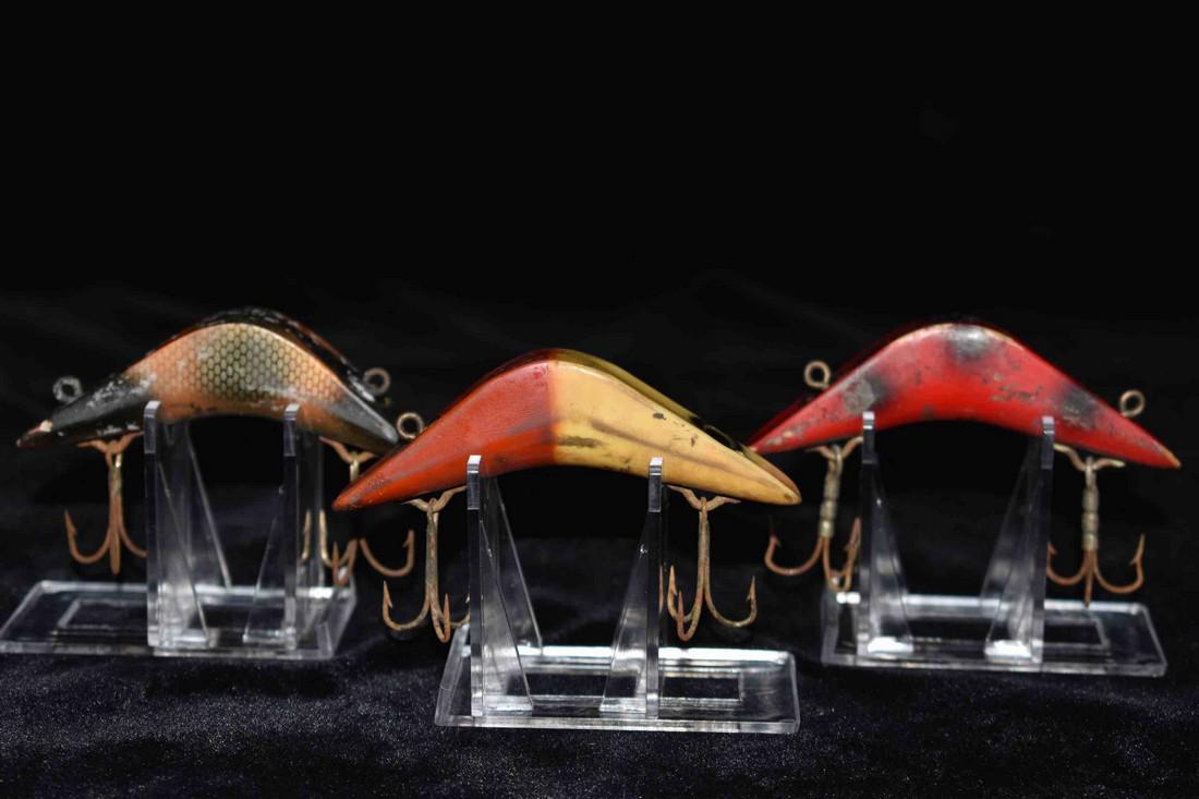 Lot of 3 Millsite Daily Double 2 Way Bait Fishing Lure: Lot of 3 Millsite Daily Double 2 Way Bait Fishing Lure