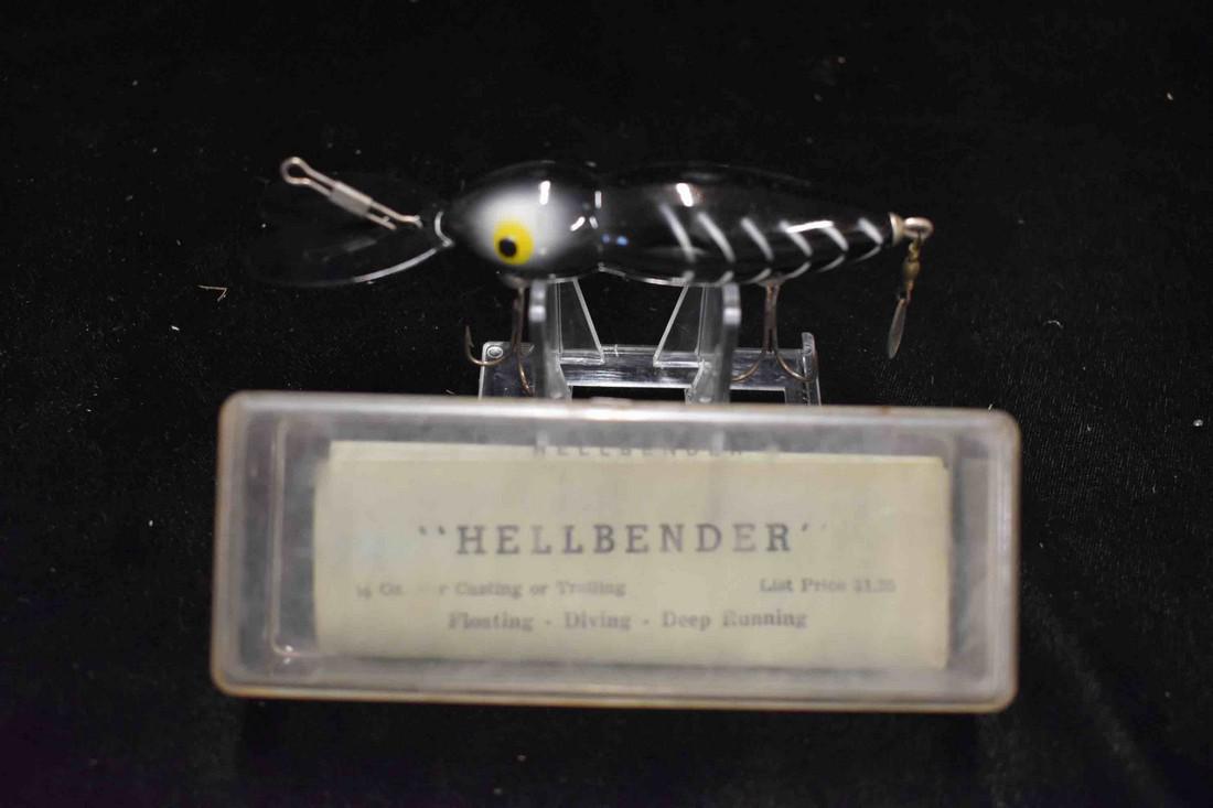 Antique Hellbender Fishing Lure: Antique Hellbender Fishing Lure