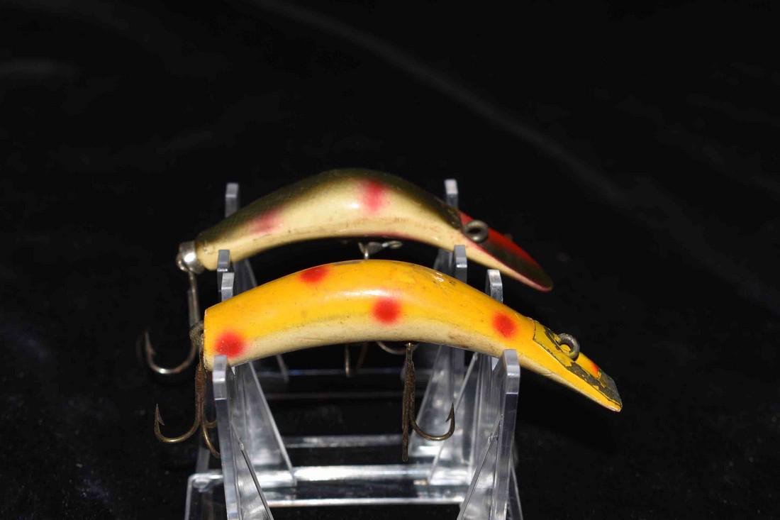 Lot of 2 Kautzky Lazy Ike-3 Fishing Lures: Lot of 2 Kautzky Lazy Ike-3 Fishing Lures