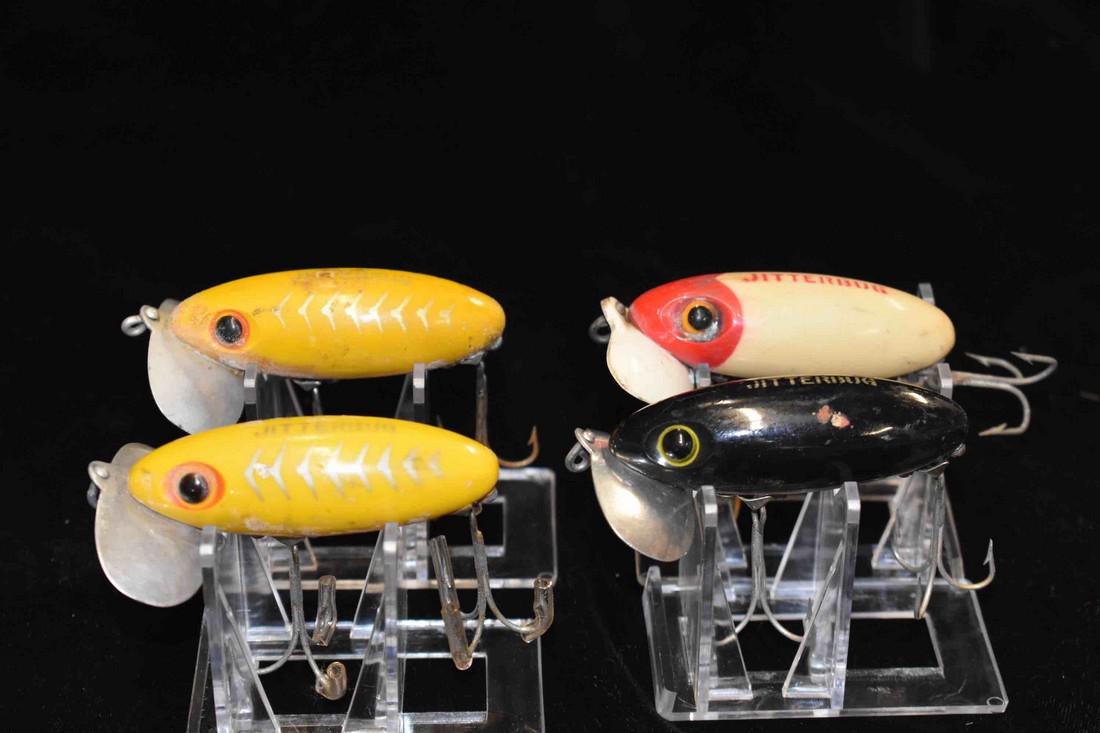 Lot of 4 Jitterbug Fishing Lures (1 of 4)