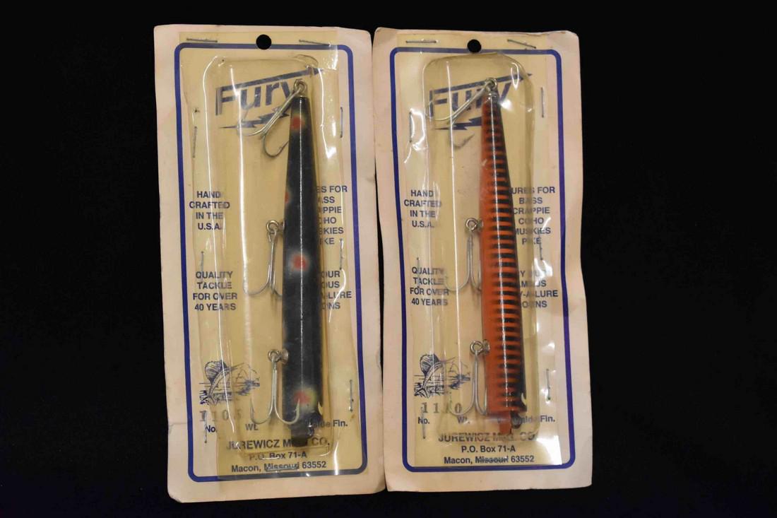 2 Fury Lures in Original Blister Pack: 2 Fury Lures in Original Blister Pack