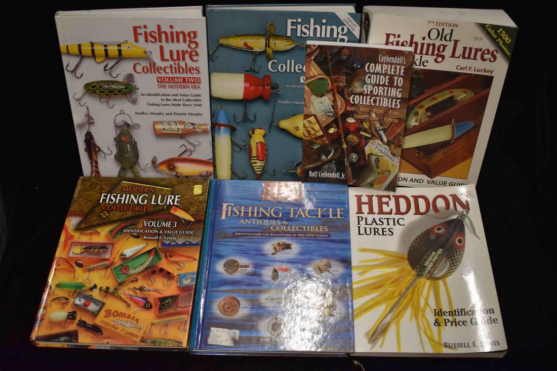 Lot of 7 Collectable Fishing Lure Books (1 of 2)