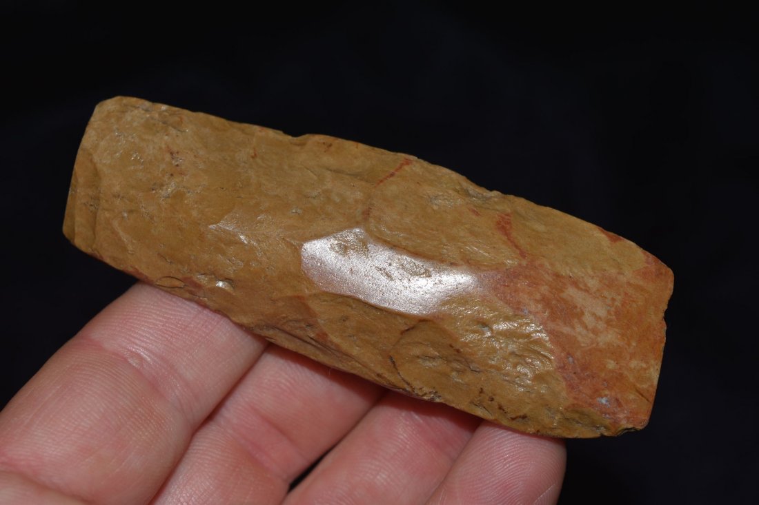 3 1/2" Jasper Chisel, Coated in Shellac (1 of 3)