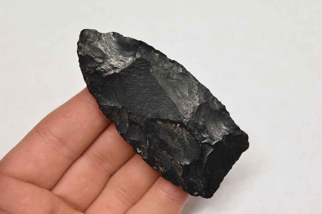 3 1/8" Obsidian Paleo Point, Western, USA (1 of 7)