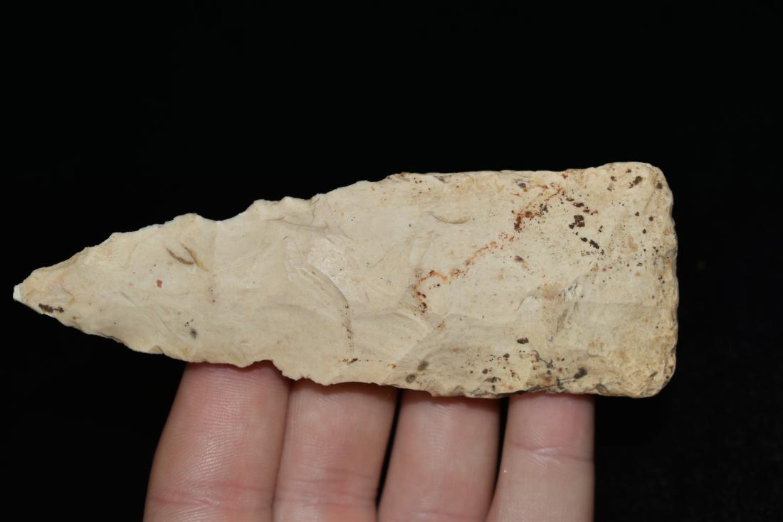 4 1/4" Archaic Knife, Found by Don Chandler along the (1 of 4)