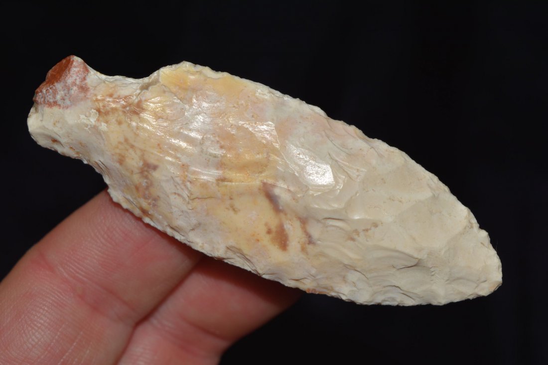 3 1/8" Table Rock, found by Wayne Pribe, Clark Co MO, (1 of 4)