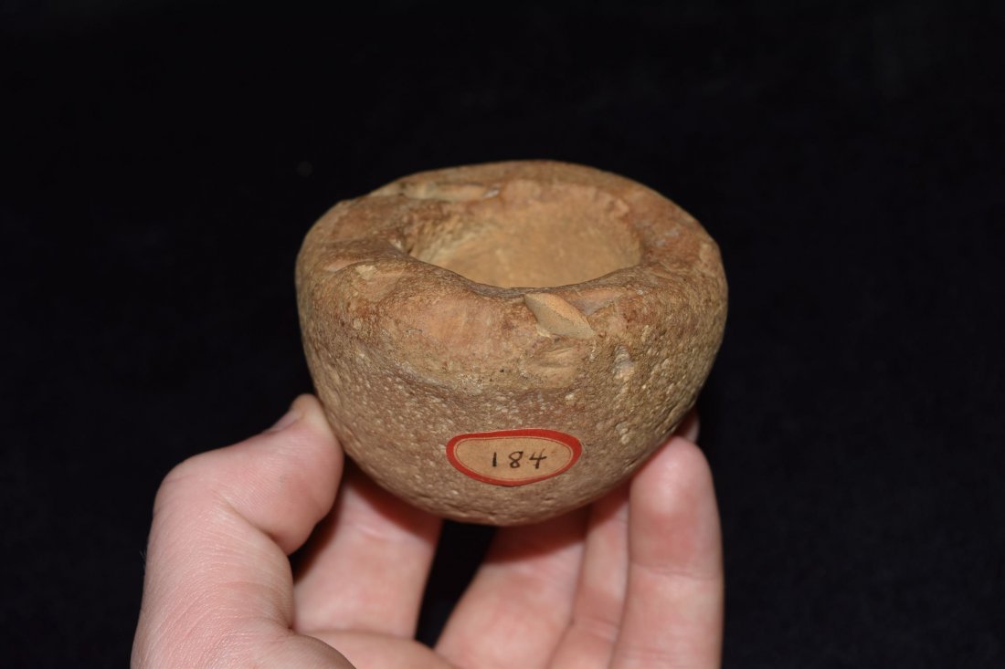 2 3/4" Paint Cup Stone, From the Collection of Pat and (1 of 6)