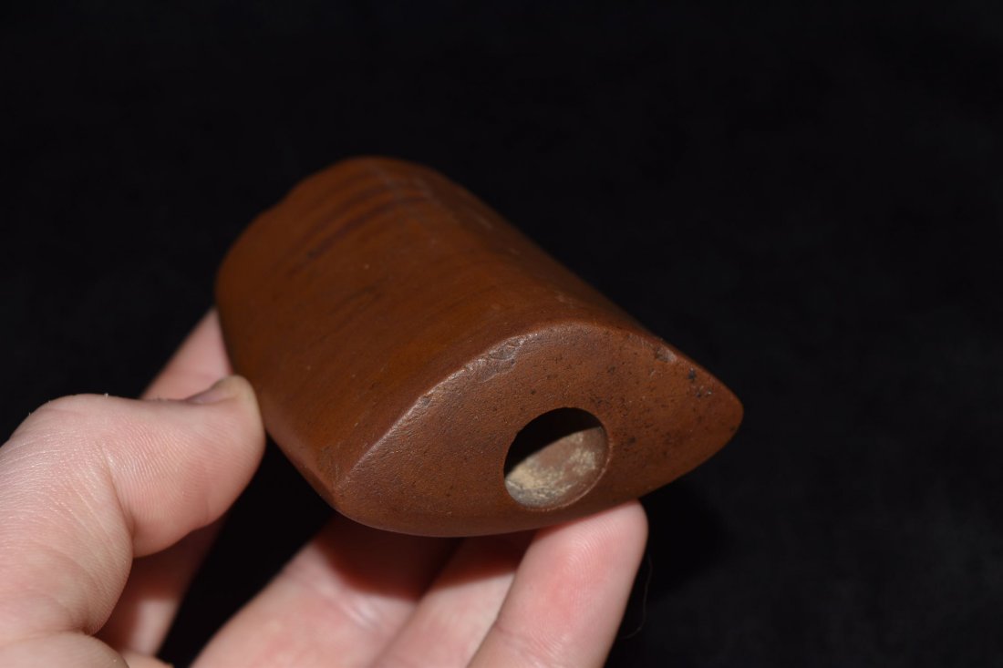 2 3/4" Claystone Bannerstone Madison Co. Illinois Ex. (1 of 5)