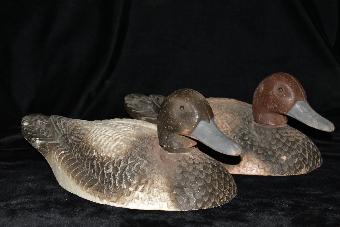 Pair of Vintage Carry Lite Duck Decoys (1 of 8)