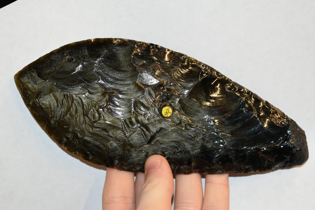 7 3/4" Aztec Blade, Rio Tomatlan Site Jalisco, (1 of 4)