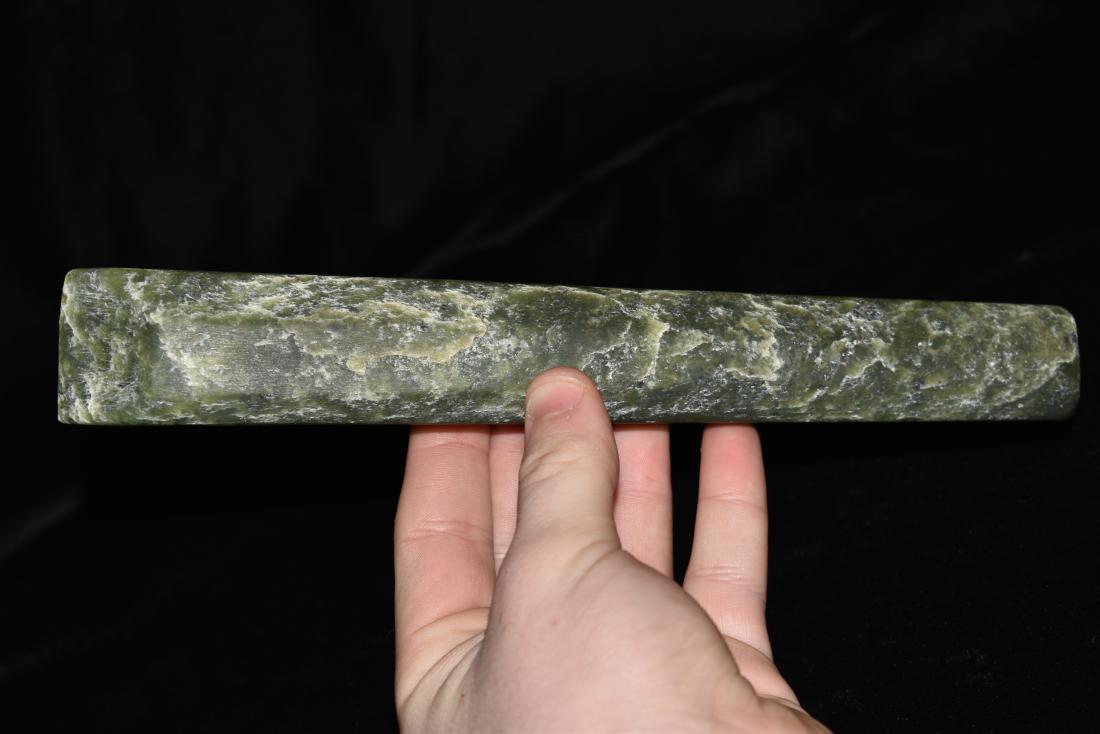 8 3/4" Nephrite Jade Adze, North West Coast, Late (1 of 6)