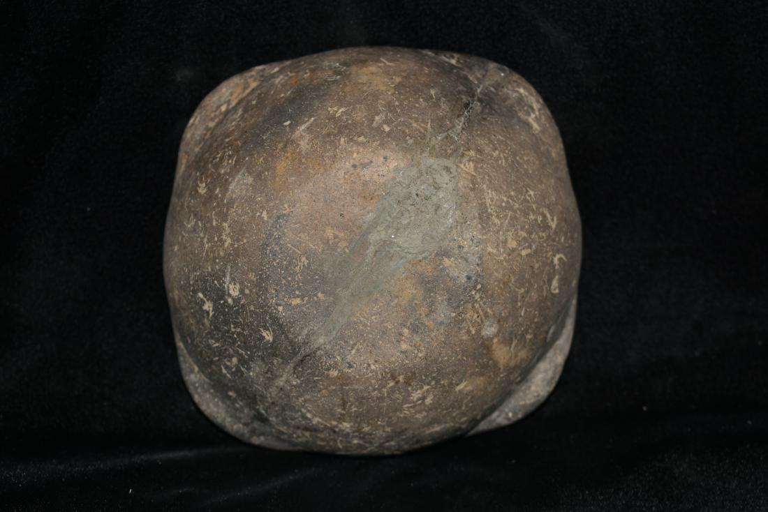 5" Dia.  4 Handle Effigy Bowl, Missouri, Glued with a (1 of 2)